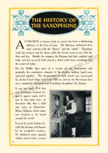 Story of the Saxophone p2